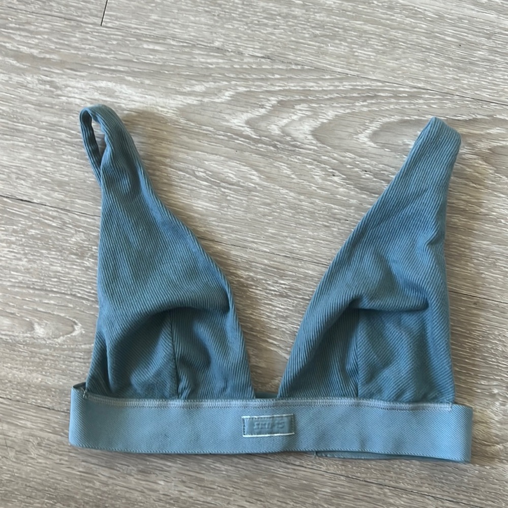 Skims Cotton plunge bralette